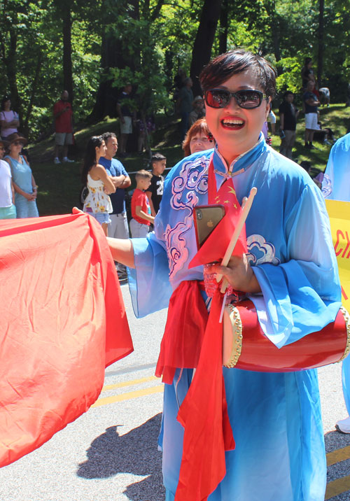 Parade of Flags at 2019 Cleveland One World Day - Chinese